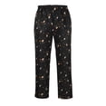 thumbnail image 3 of Men's Casual Elastic Waist Pants Hotel Work Uniform Small Pepper Print, 3 of 7