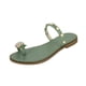 thumbnail image 2 of Sandalias de verano para mujer, sandalias de piña para mujer, chanclas con punta de Clip, zapatillas informales bohemias, zapatos de playa Wmkox8yii  ytu4989, 2 of 3