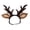 L, variant on YIFAEUX Pets Christmas Antlers Headband Adjustable Deer Hairband with Spotted Ears Deer Cosplay Headband for Dogs Cats Festive Costume Christmas Gift