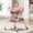 A-Pink, variant on LHUAI, Foldable Baby High Chair, 4 in 1 Convertible High Chairs, With 5-Point Safety Harness, Adjustable Dining Tray & Backrest & Height, Easy To Clean Surface, For Babies And Toddlers, Pink