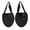 Black nonslip, variant on SDFGTstore Pirouette Half Soles Jazzs Ballet Dance Shoes Turning Shoes for Women Girls Gifts