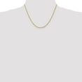 thumbnail image 2 of Leslie's Real 14kt Yellow Gold 2mm Diamond-Cut Rope Chain; 18 inch; Lobster Clasp; for Adults and Teens; for Women and Men, 2 of 5