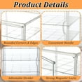 thumbnail image 3 of 4 Layers Adjustable Clear Bread Storage Box for Kitchen Countertop,Large Bread Storage Container, 4 Layers Acrylic Pastry Display Case, Clear Boxes Bread Holder for Bread, Bagel, Muffins, 3 of 7