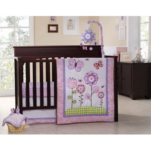 Graco Secret Garden 4 Piece Crib Set