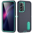 thumbnail image 2 of For Samsung Galaxy A56 5G Case Kickstand Phone Cover PC + Silicone + EVA 3-in-1 Design - Rose + Ligh, 2 of 5