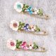 thumbnail image 4 of Zhuge 3 piezas de broches decorativos de seguridad con forma de flor de cristal, broches con clip para ropa, bufandas, chal y botones, 4 of 5