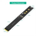 thumbnail image 5 of Cable de Extensión para SSD NVME NGFF M.2 M-Key de 180 Grados (Versión Mejorada, Longitud: 20 cm), 5 of 5
