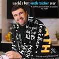 thumbnail image 4 of Math Teacher Gifts for Man Women, Gifts for Math Teacher, Math Teacher Appreciation Gifts, Teacher Day Gifts, Math Teacher Gifts for Christmas Birthday Retirement, Math Teacher Blanket 60"X50", 4 of 6