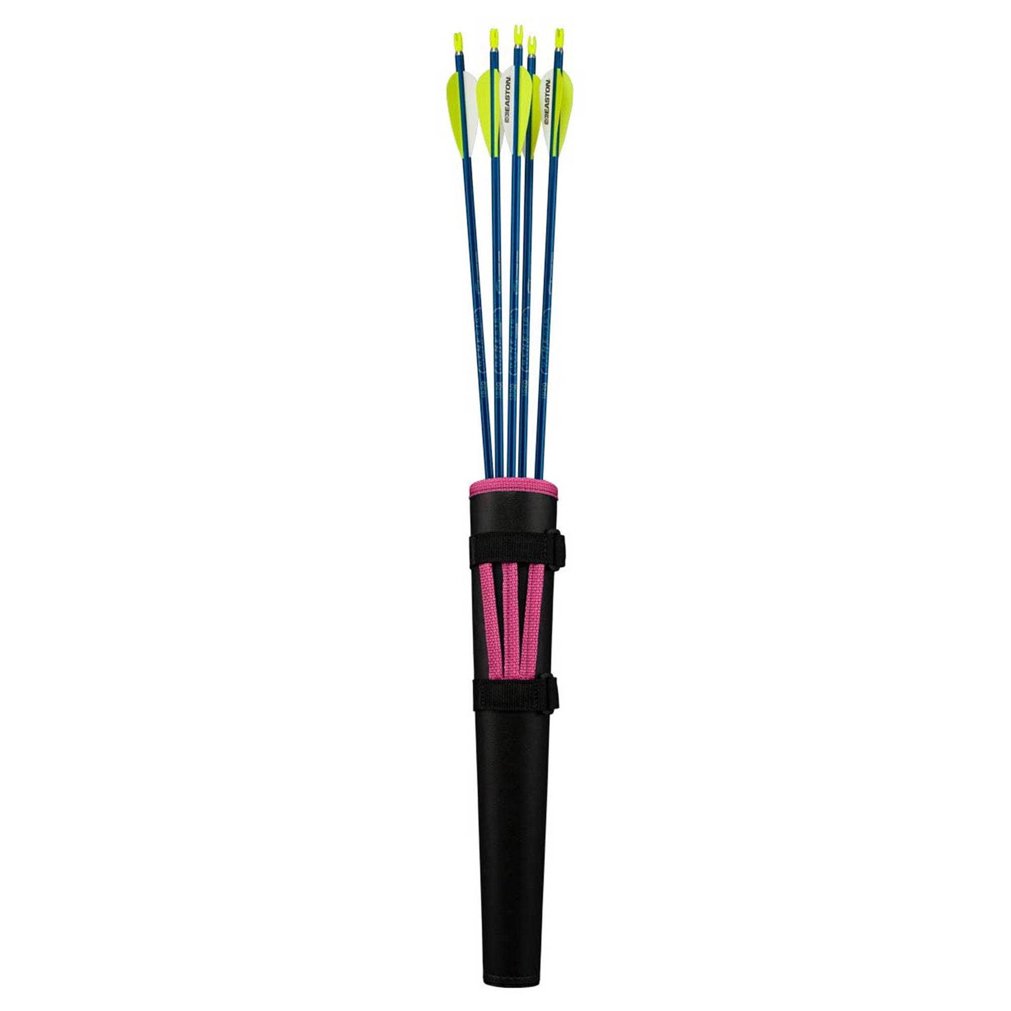 Genesis Archery Mini Compound Bow Archery Right Hand Set, Pink (4 Pack)