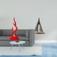 thumbnail image 2 of Figura de llama de resina abstracta, escultura de fuego moderna, artesanía y estatua de , adorno artístico decorativo para oficina, patio, hotel, 2 of 8