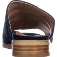 thumbnail image 4 of Gentle Souls Womens Gayle Suede Slide Sandal Shoes, Navy, US 8.5, 4 of 6