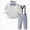 A122-Blue, variant on Boy's 2 Piece Active Tracksuit Sets Color Block Long Sleeve Sweatshirt & Jogger Pants for Boys 6-12 Months 12-24 Months 2T 3T 4T 5T 6T 7T 8T 9T Children(Green,3-4 Years)
