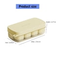 thumbnail image 5 of Ice Cubes Mold Square Ice Cubes Tray with Lid Food-Grade Silicone Ice Cubes For Drink Cocktails Food, 5 of 15