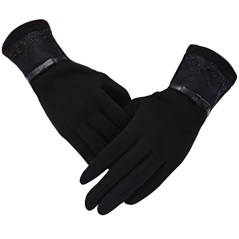 Fashion Touch Screen Wrist Gloves For women Warm Winter Gloves 