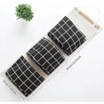 thumbnail image 3 of Bolsa de almacenamiento colgante con 3 bolsillos, cesta de estante de pared de tela, organizador de bolsa de almacenamiento para dormitorio, baño, cocina, 3 piezas (negro/gris/blanco),, 3 of 5