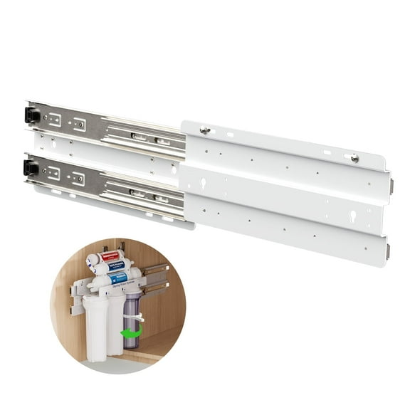 iSpring ASKRCC Slide-Out Mounting Kit for Under Sink Reverse Osmosis Water Filter System, Fits RCC Series