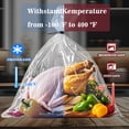 thumbnail image 6 of 20Turkey Roasting Bags - 21.7 inches x 23.6 inches, Large Oven Turkey Cooking Bags, Juice Lock Design, Delicious Turkey - Microwave Safe, Thanksgiving and Christmas Essentials (2 Packs), 6 of 7