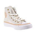thumbnail image 2 of Converse Chuck Taylor All Star Hi Top Men's Shoes Vintage White-Vachetta-White 165921c, 2 of 6