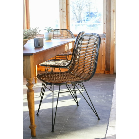 SAMIRA RATTAN DINING CHAIR