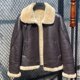 thumbnail image 3 of Abrigo de piel de invierno Tcyeek para mujer, chaqueta de moto de cuero auténtico, ropa para mujer, chaquetas de piel de oveja natural cálidas, chaquetas gruesas, 3 of 5