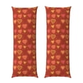 thumbnail image 1 of Balery Flower Hearts Funda Protectora para Almohada Corporal de Algodón Hipoalergénico con Cierre(55 x 21 pulgadas), Almohadas No Incluidas, 1 of 7