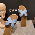 thumbnail image 2 of Women's Summer Beach Flat Sandals Female Slippers Outdoor Wedges Plus Size, 2 of 5