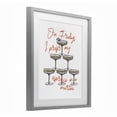 thumbnail image 2 of Stupell Industries Modern On Fridays Espresso Martini Gray Framed Print Under Glass, 17 x 21, by The Prints Vibe, 2 of 8