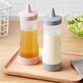 thumbnail image 4 of 6Pcs Squeeze Squirt Condiment Bottles Ketchup Bottle Mustard Sauce Containers for Kitchen Condiment, 4 of 5