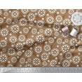 thumbnail image 2 of Soimoi Cotton Duck Fabric Floral Mandala Print Fabric by Yard 42 Inch Wide, 2 of 3