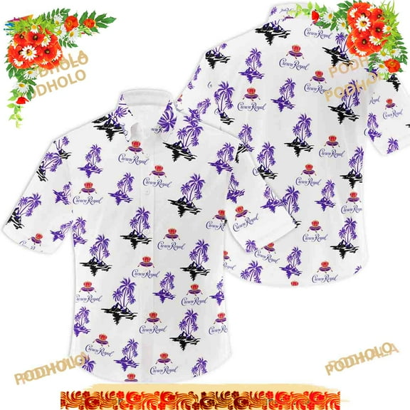 Crown Royal Funny Hawaiian Shirt, Royal Summer Shirt