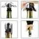 thumbnail image 4 of Tapones para champán, juego de sellador de tapón para botella de vino de acero inoxidable, tapón para champán reutilizable que mantiene el vino fresco y sin fugas, 4 of 8