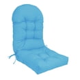 thumbnail image 2 of Cojín para silla con respaldo alto, cojín para chaise lounge, cojín impermeable para silla para respaldo de asiento al aire libre para patios y jardin Azul claro, 2 of 9