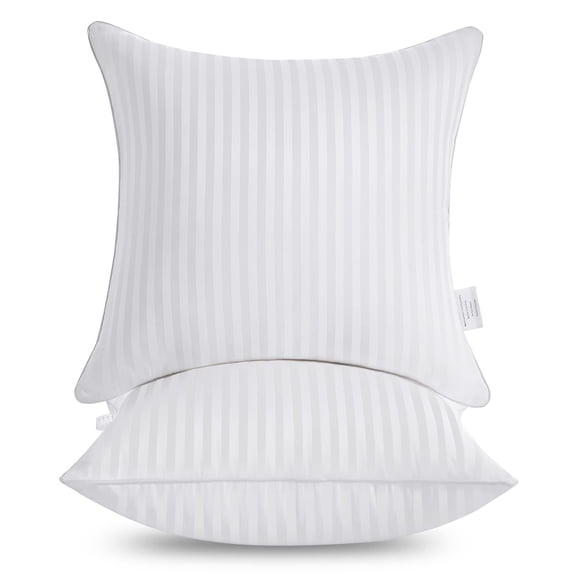 Insertos de almohada Oubonun, 55 x 55 cm, firmes y esponjosos, paquete de 2