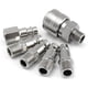 thumbnail image 4 of de 6 Conectores Rápidos Neumáticos de Aire, Acopladores Roscados de Adaptador de Acoplamiento de material acero Inoxidable Sharpla Conector neumático, 4 of 8