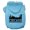 Baby Blue, variant on Chicago Skyline Screen Print Pet Hoodies