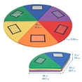 thumbnail image 2 of ECR4Kids SoftZone Picture Me Folding Activity Play Mat, Daycare Essentials, Assorted, 2 of 9