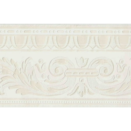 Architectural Paintable Wallpaper Border - Walmart.com