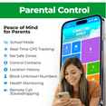 thumbnail image 3 of EmojiKidz Kids Smartwatch with GPS Locator, SOS Button, Parental Controls, 2-Way Calls & Voice Chat, Safe Zones, Block Unknown Numbers, Black, 3 of 13