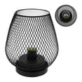 thumbnail image 4 of Lampe à Piles, Style Nordique Lampe de Table LED en Fer Forgé Lampe de Chevet Robuste et Résistante, 4 of 8