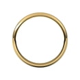 thumbnail image 2 of 18k Yellow Gold 3mm Half Round Band Ring Size 6.5 Ring for Women and Men - 2.9 Grams, 2 of 2