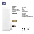 thumbnail image 2 of Adaptador de enchufe individual Smart Power de BG Electrical, 13 A, moldeado en blanco, 2 of 5