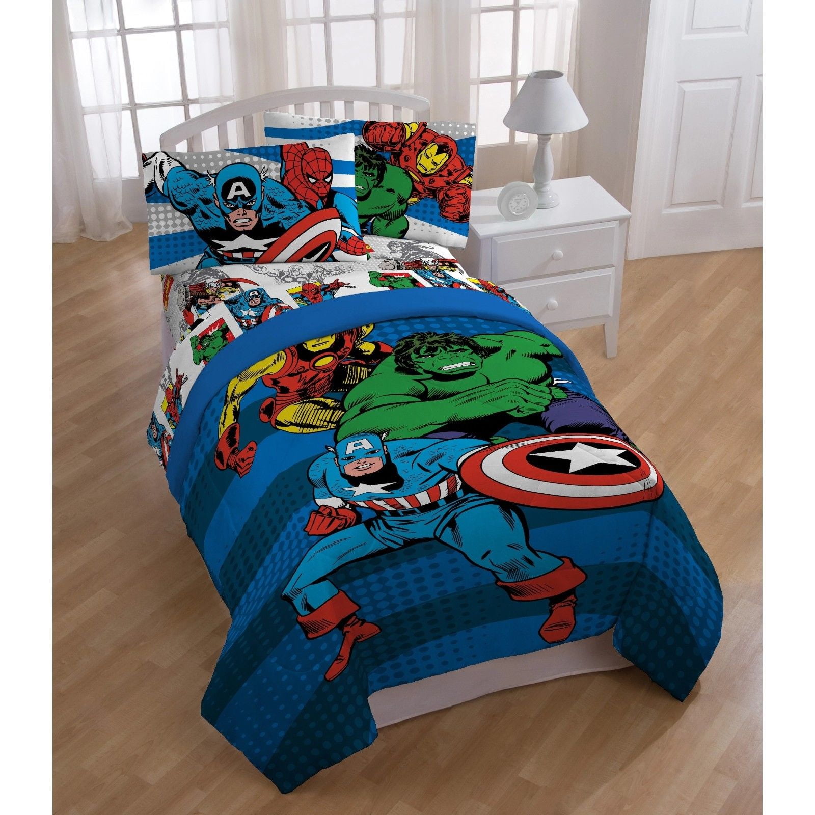 boys marvel bedding