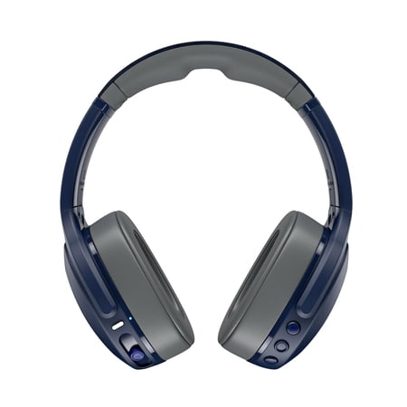 Skullcandy Crusher Evo Wireless Bluetooth Headphones with Adjustable Sensory Bass, Built-In Tile Technology, Up to 40 Hours Battery, Midnight Blue