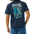 thumbnail image 2 of Rip Curl DARK NAVY Men's Pushin Daises Tee, US X-Large, 2 of 4