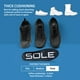 thumbnail image 3 of Plantillas para zapatos SOLE Active, con soporte ortopédico grueso para el arco, 1 par, 3 of 6