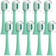 thumbnail image 1 of wonima02 Replacement Brush Heads Compatible with AquaSonic icon Electric Toothbrush, 10 Pack, Mint, 1 of 1