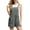 Dark Grey, variant on Asklazy Women's Summer Casual Rompers Bib Short Overalls Loose Jumpsuit Beach Outfits Travel Vacation Clothes