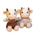 thumbnail image 2 of Cartoon Couple Plush Toy Sofa Backrest Cute Calf Pillow Series 30cm, 2 of 2