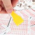 thumbnail image 4 of 12Pcs Lottery Ticket Scratcher Tool Portable Sticker Label Remover Tool Plastic Scraper Tool, 4 of 8