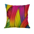 thumbnail image 1 of silk pillowcase for hair and skin,New Dynamic Ripple Vortex Seven Color Creative Pillow Linen Pillowcase body pillow pillowcase, 1 of 1